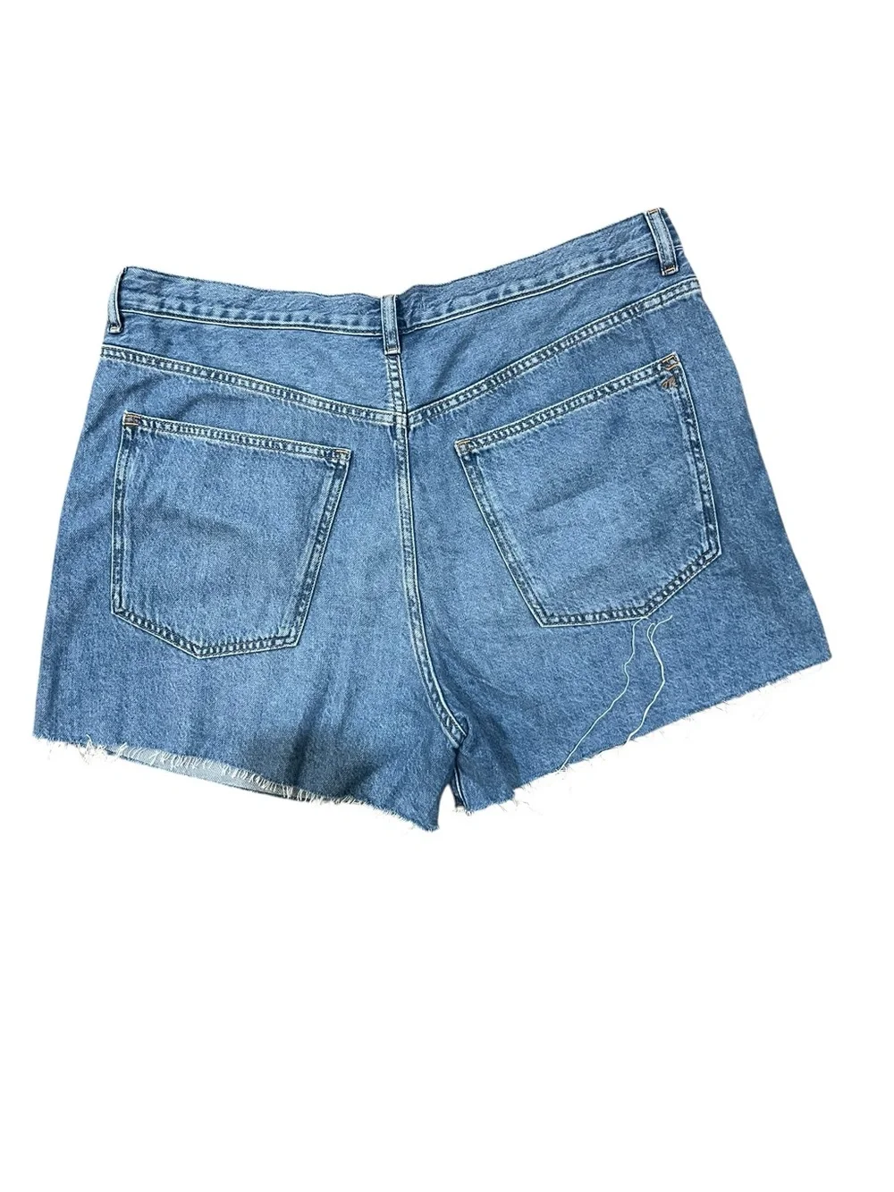 Madewell pleaded denim Shorts